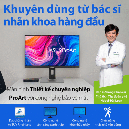 Màn hình đồ họa Asus ProArt PA247CV/P (23.8Inch/ Full HD/ 5ms/ 75HZ/ 300 cd/m2/ IPS/ USB-C/Loa) - Ảnh 4