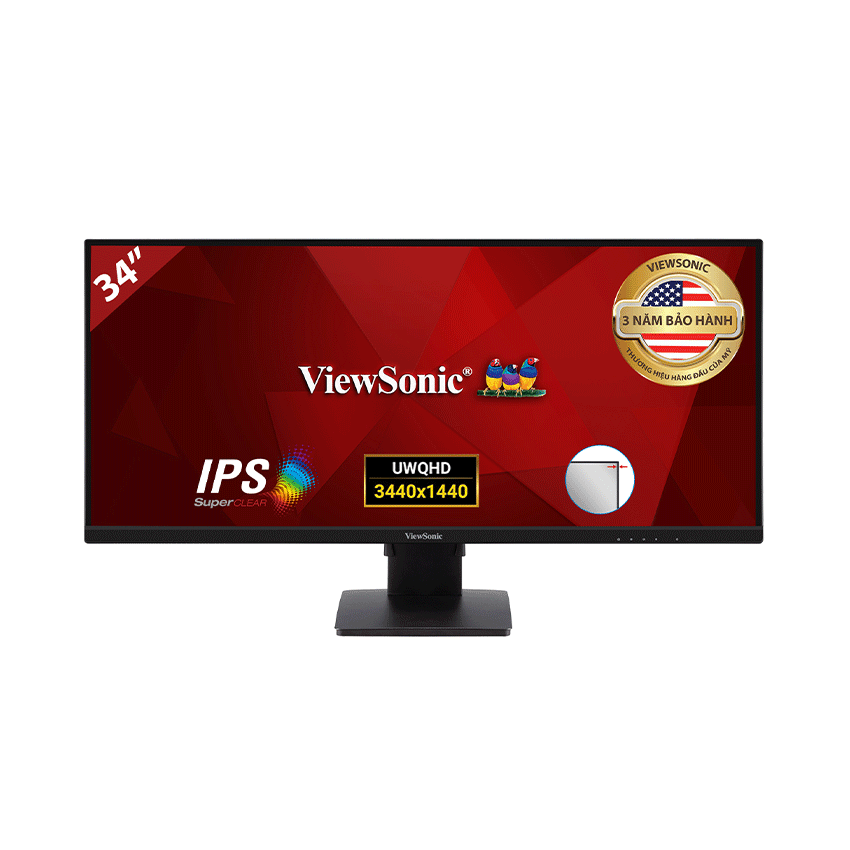 Màn hình ViewSonic VA3456-MHDJ (34 inch/WQHD/IPS/75Hz/4ms)