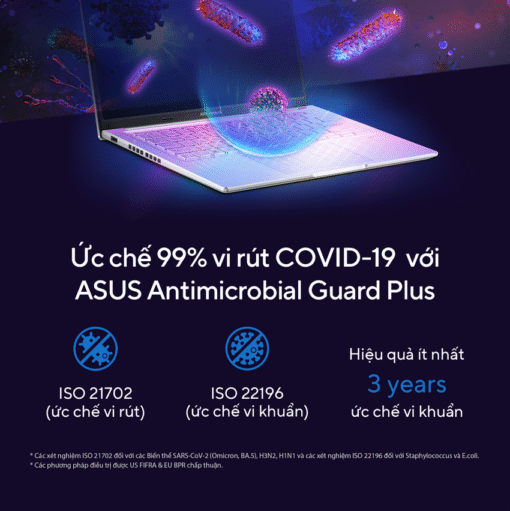 Asus Vivobook 14 OLED A1405VA-KM095W (i5 13500H/16GB RAM/512GB SSD/14 2.8K Oled/Win11/Bạc/Chuột) - Ảnh 3
