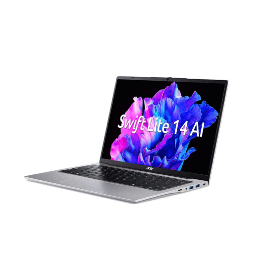 Laptop Acer Swift Lite 14 AI SFL14-51M-56HS (NX.J1HSV.002) (Ultra 5-125U/16GB RAM/512GB SSD/14.0 inch FHD+/Win11/Bạc/vỏ nhôm) - Ảnh 3