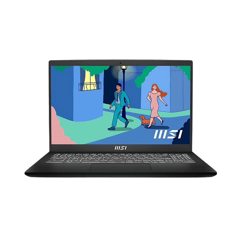 Laptop MSI Modern 15 B12MO-625VN ( i5 1235U/8GB/512GB SSD/UMA/15''6inch FHD/win11/Đen)