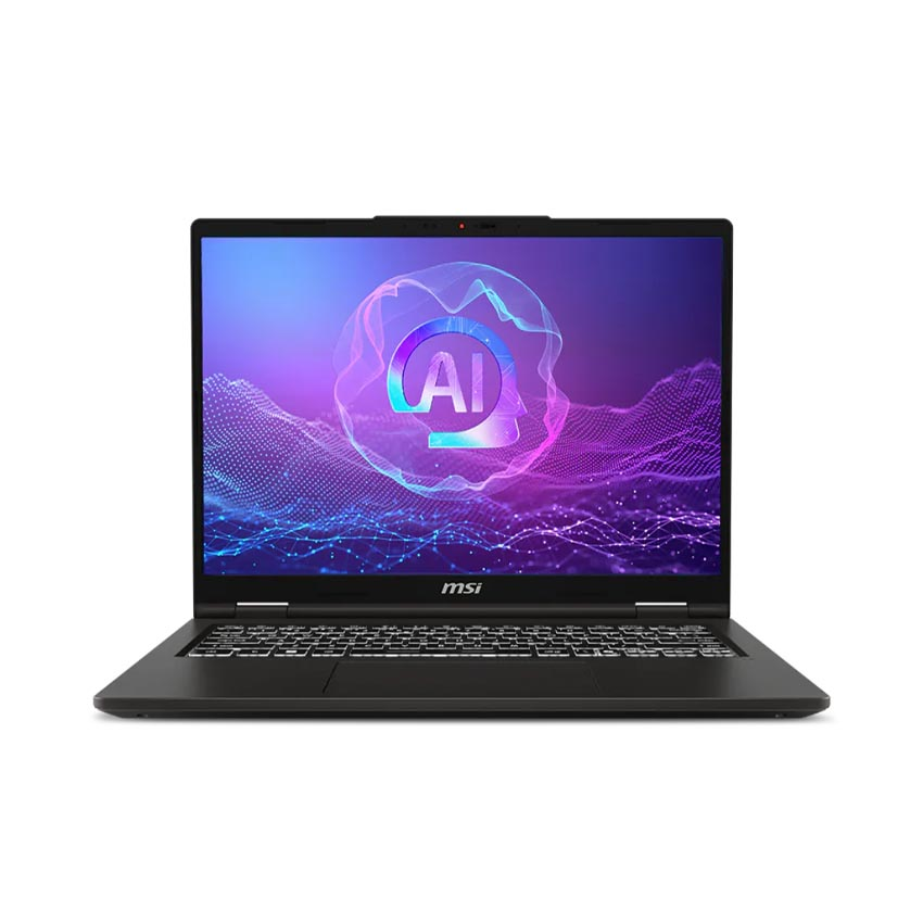 Laptop MSI Venture A14 AI+ (A3HMG-004VN) (R5-340/16G/512GSSD/14.0_2.8K_OLED@120Hz/WL/BT/4C/ALUp/W11SL/LEDKB/XÁM/Balo)