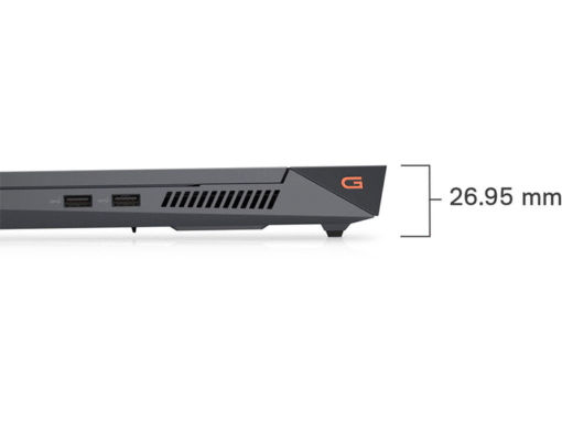 [New 100%] Dell Gaming G15 5535 (Core Ryzen 7 7840HS, Ram 16GB, 512GB SSD, RTX 4060, 15.6 inch FHD 165Hz) - Ảnh 3